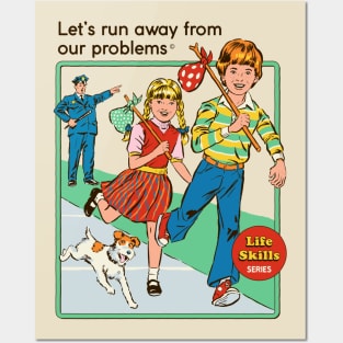 Let's Run Away Posters and Art